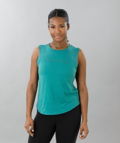CorePower Yoga Open Back Jade Tank